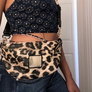 Steve Madden leopard print Fanny pack